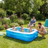 Aile Boy Şişme Bahçe Balkon Havuzu – 155x108x46 cm | Çocuklar İçin Eğlenceli Yaz Keyfi 51501