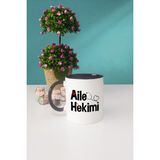 Aile Hekimi Doktora Hediye Kupa Bardak Siyah - 1 Adet - 300 ml
