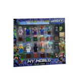 Ailenizin Oyuncakçısı 12'LI MY WORD MİNECRAFT Yapı Oyuncak FİGÜR MANYETIK KÜP LU SET