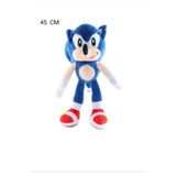 Ailenizin Oyuncakçısı (45 Cm ) Mavi Sonic Boom Arkadaşları Büyük Boy Kirpi Sonic Peluş Oyuncak