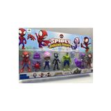 AİLENİZİN OYUNCAKCISI 6 Lı Karakter Figür Oyuncak Amazing Friends Spidey Ve Arkadaşları Spider Man Hulk Morales