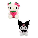 Ailenizin Oyuncakçısı Hello Kıtty Oyuncak Fiyonklu 50 cm + Peluş 35 cm İkili Fırsat Paketi