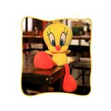 AİLENİZİN OYUNCAKCISI İthal Kumaş Looney Tunes Sarı Civciv Tweety Tiviti Figür Peluş Oyuncak Uyku & Oyun Arkadaşı 25 cm.