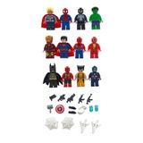 Ailenizin Oyuncakçısı Oyuncak Uyumlu KAHRAMAN 12'li Figür Seti 4cm. Marvel Fanlarına Özel Evreninin En Büyük Kahramanları