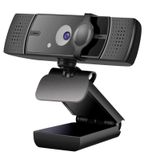 Aimery 2K Web Kamerası, Ultra 2K HD Bilgisayar Kamerası, 2K/30fps, 2 Gürültü Azaltma Mikrofon, TOF Otomatik Odaklama Web Kamerası, Gizlilik Kapaklı TOF Otomatik Odaklama Akış Web Kamerası,