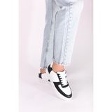 Air Force V2 Hakki Deri Kadın Günlük Spor Ayakkabı RS-8003SIYAH-BYZ - (DipCamo)Charcoal-White