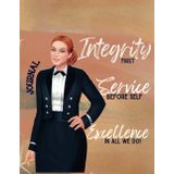 Air Force Woman Journal: Ginger Edition