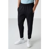 Air Jones 84952 Siyah Bağcıklı Fermuar Cepli Jogger Erkek Eşofman