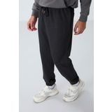 AIR JONES Antrasit Melanj Yüzeyi Dokulu Standart Fit Erkek Eşofman Alt - 82156