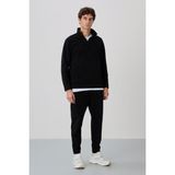 Air Jones Carol Siyah Polar Erkek Eşofman Takım - 85226 - 2XL