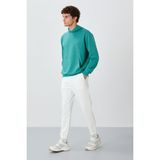 Air Jones Ekru Yüzeyi Dokulu Standart Fit Erkek Eşofman Alt - 82156 - XL