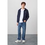 AIR JONES Hector Lacivert Şardonlu Erkek Sweatshirt - 88139