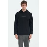 AIR JONES Hern Siyah Erkek Polar Sweatshirt - 88301, Siyah, L