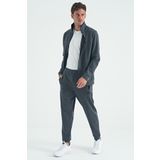 AIR JONES Hugo Koyu Gri Jogger Erkek Eşofman Takım - 85198