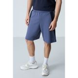 AIR JONES Petrol Pamuklu Kalın Yumuşak Dokulu Standart Fit Basic Erkek Şort - 81280