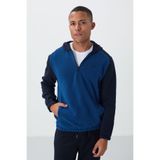 AIR JONES Ruby Parlament Standart Kalıp Polar Erkek Sweatshirt - 88300, Parlıament, 2XL