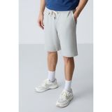 Air Jones Taş Pamuklu Kalın Yumuşak Dokulu Standart Fit Basic Erkek Şort - 81275