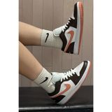 Air Jordan 1 Low Womens Sneaker Hakiki Deri Kadın Günlük Spor Ayakkabı Beyaz Pembe