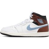 Air Jordan 1 Mid Se Erkek Basketbol Ayakkabısı FQ7831-142 - Beyaz