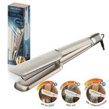 Air Lisse Champagne Hava Akımlı Saç Düzleştirici – Saçı Koruyan Hava Akımı, İyonik Teknoloji, Keratin Ve Argan Yağı Bakımı, 3 Çalışma Modu Ve Güçlü Bldc Motor İle Tüm Saç Tiplerine Uygun