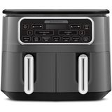 Air Pro Cook Duo Köz Xxxl 4+4litre Airfryer Space Gray 8 Kişilik - Altın - Gri