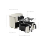 Aır Pro Cook Duo Köz Xxxl 8 L Aırfryer Beıge