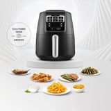 Air Pro Cook Xl 2 İn 1 Konuşan Airfryer Black Chrome 4 Kişilik