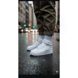 Air Uzun Boğazlı Beyaz Unisex Sneaker Spor Ayakkabı 55400 Beyaz