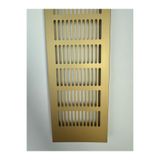 air vent 10x50cm Aluminyum Havalandırma Menfezi 100*500mm, Altın