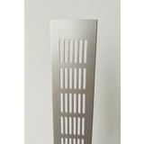 air vent 6x40cm Aluminyum Havalandırma Menfezi 60*400mm, Gümüş