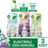 Air Wick Air Wick Elektrikli Oda Kokusu Yedek Şişe Seti X3 ( 1 Bahar Çiçekleri - 1 Temizliğin Esintisi - 1 Lavanta)