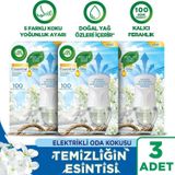 Air Wick Elektrikli Oda Kokusu Kit (Cihaz+Yedek Temizliğin Esintisi) x 3