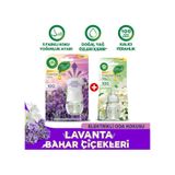 Air Wick Elektrikli Oda Kokusu Kit Lavanta 1 Cihaz 1 Koku + Yedek Şişe Bahar Çiçekleri Lavanta