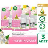 Air Wick Elektrikli Oda Kokusu Kit Yasemin Çiçeği, 3 Adet