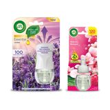 Air Wick Elektrikli Oda Kokusu Lavanta Kit (Cihaz + Yedek Şişe) + Sakura Bahçesi Yedek Şişe