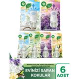 Air Wick Elektrikli Oda Kokusu Set ( 1 KIT Temizliğin Esintisi +1 KIT Lavanta + 4 Çeşit Yedek)