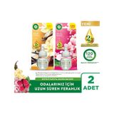 Air Wick Elektrikli Oda Kokusu Yedek Şişe Büyülü Vanilya + Sakura Bahçesi 2x19 Ml Karışık