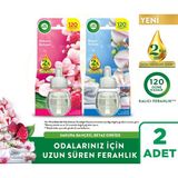 Air Wick Elektrikli Oda Kokusu Yedek Şişe Sakura Bahçesi + Beyaz Orkide 2x19ml Uzun Süren Ferahlık