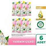 Air Wick Elektrikli Oda Kokusu Yedek Şişe Yasemin Çiçeği, 6x19ml