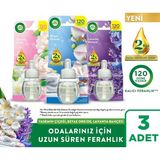Air Wick Elektrikli Oda Kokusu Yedek Şişe Yasemin Çiçeği + Beyaz Orkide + Lavanta Bahçesi, 3x19ml