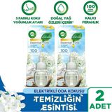 Air Wick Elektrikli Oda Kokusu Yedek Temizliğin Esintisi 2'li Paket