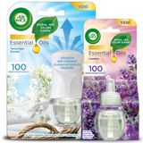 Air Wick LE Elektrikli Oda Kokusu Lavanta Kit (Cihaz + Yedek Şişe) + Temizliğin Esintisi Yedek Şişe