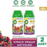 Air Wick Oda Kokusu Freshmatic Yedek Sprey Kırmızı Orman Meyveleri, 2X250ML