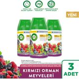 Air Wick Oda Kokusu Freshmatic Yedek Sprey Kırmızı Orman Meyveleri, 3X250ML