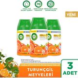 Air Wick Oda Kokusu Freshmatic Yedek Sprey Turunçgil Meyveleri, 3X250ML