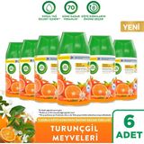 Air Wick Oda Kokusu Freshmatic Yedek Sprey Turunçgil Meyveleri, 6X250ML