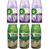 Air Wick Oda Kokusu Mega Fırsat Lavanta 3 × 250ml Freshmatic Bahar Çiçekleri Yedek 70 Güne Kadar Ferahlık 3 x 250 ml