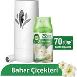 Air Wick Otomatik Oda Kokusu Sprey Seti, Bahar Çiçekleri, Makine & Yedek Sprey