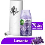 Air Wick Otomatik Oda Kokusu Sprey Seti, Lavanta, Makine & Yedek Sprey