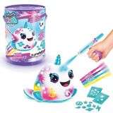 Airbrush Plush Sürpriz Squishy Paint Bucket 87794 Narwhal